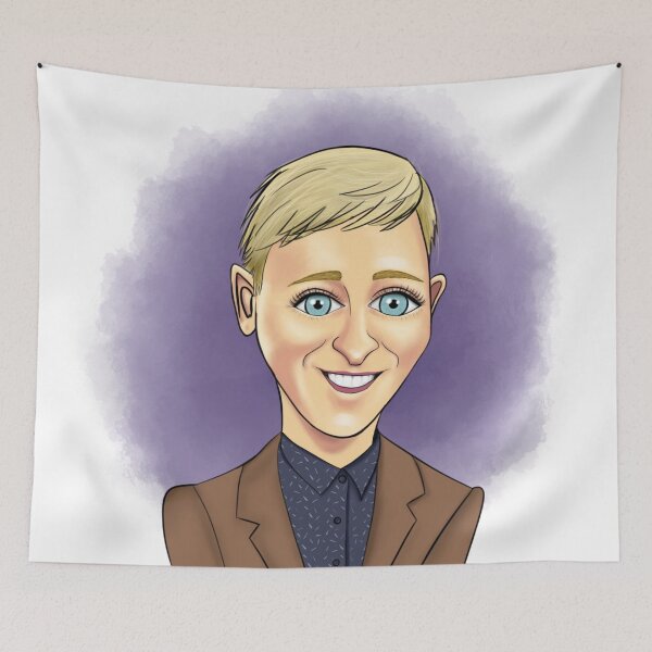 Item preview, Ellen Degeneres cartoon designed and sold by GoolPictures.
