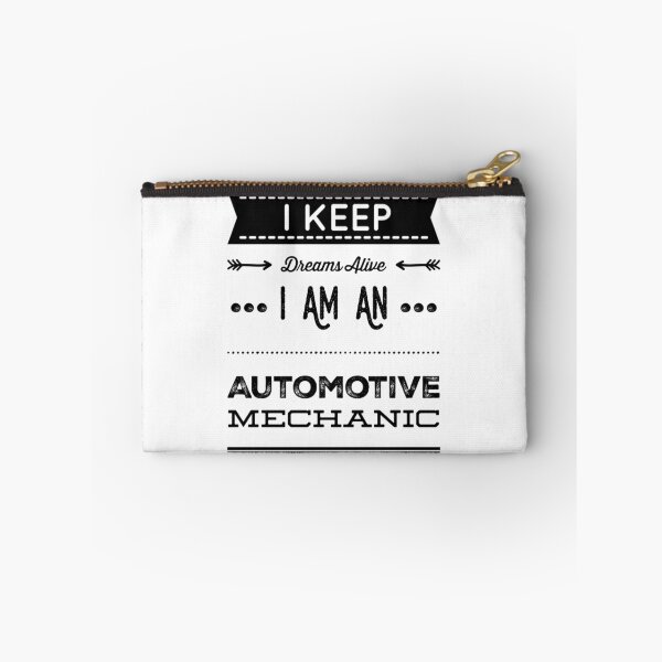 Item preview, Copy of I Keep Dreams Alive I Am An Automotive Mechanic Black Text designed and sold by TWMBDesigns.
