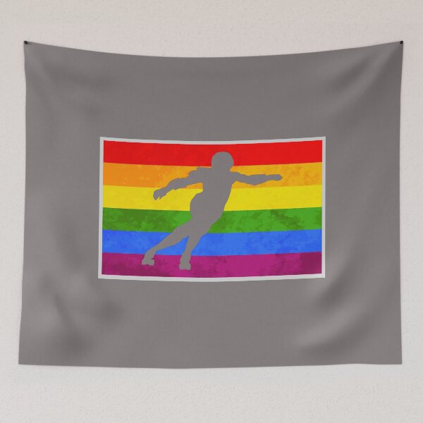 Item preview, Roller Derby Pride Flag designed and sold by HappySchnapper.