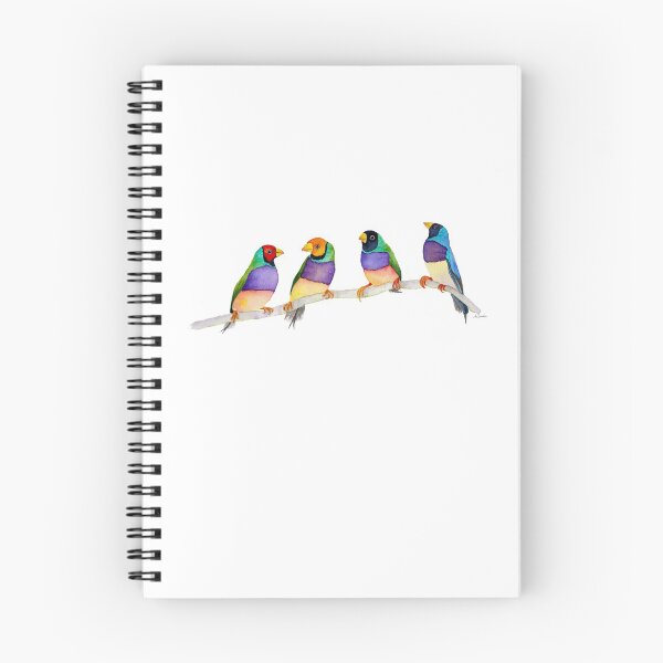 Item preview, Gouldian Finches designed and sold by amyccreative.
