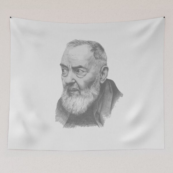 Item preview, Saint Padre Pio Portrait  designed and sold by Beltschazar.