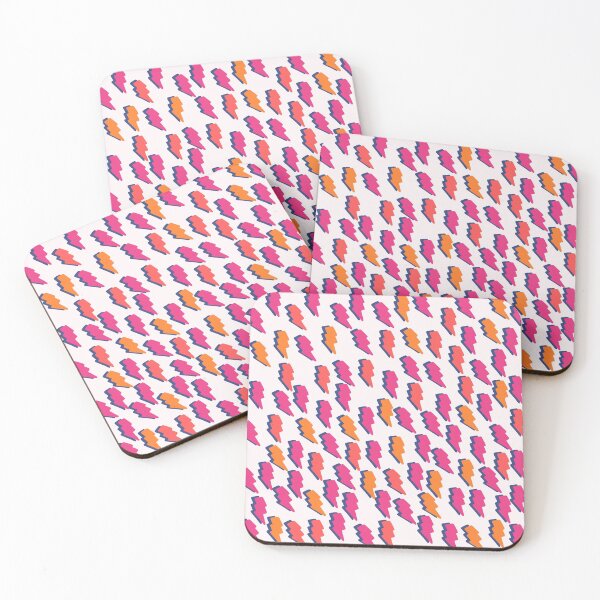 Item preview, Cute Lightning Bolt in pink and red designed and sold by kapotka.