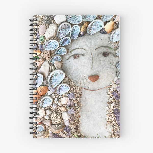Item preview, Botanical portrait, made out of shells, shell portrait of a mermaid, sea life designed and sold by Sonja Prosen.