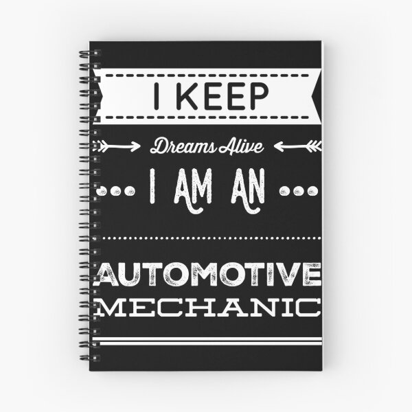 Item preview, I Keep Dreams Alive I Am An Automotive Mechanic White Text designed and sold by TWMBDesigns.