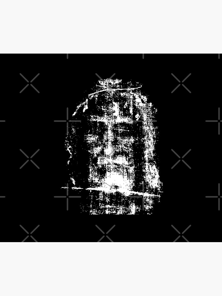 "Shroud of Turin Jesus Christ Face" Throw Blanket by Beltschazar