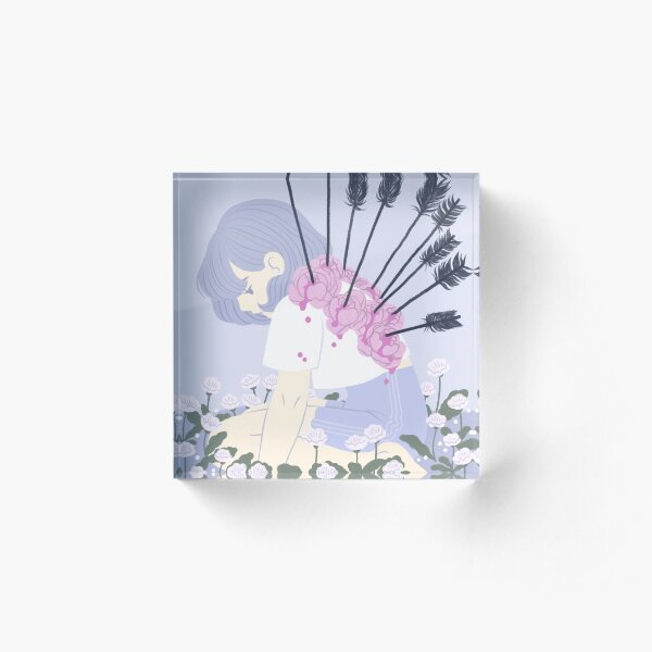 Courage Acrylic Block