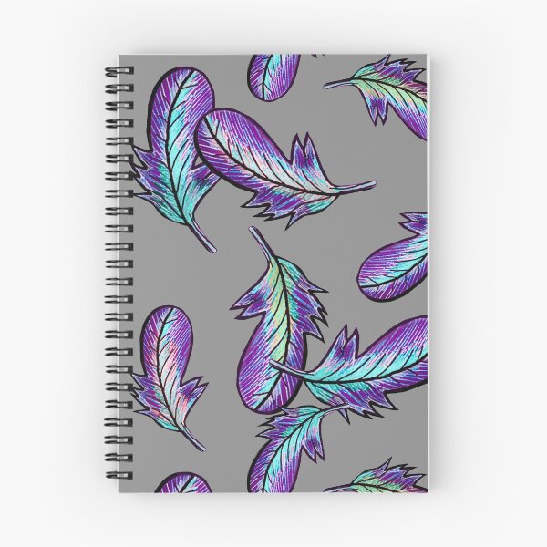 Item preview, Boho Pillow Fight / Feathers on Grey designed and sold by FranBail.