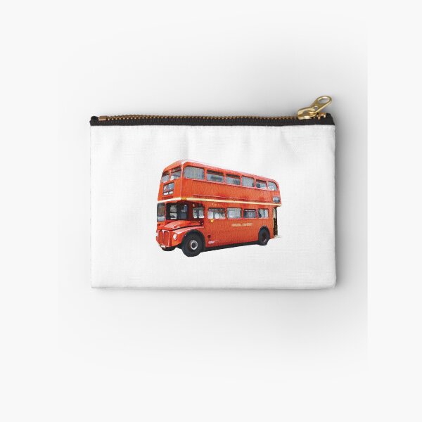 Artikelvorschau, Londoner rotes Bus-Aquarell-Shirt entworfen und verkauft von Gerald Waters.