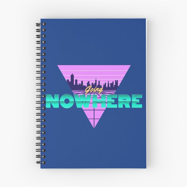 Item preview, Synthwave Retro 80s Style Going Nowhere Vintage Gift designed and sold by VaporwaveAnime.