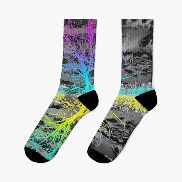 Item preview, TreZ Digital Art in Cyan, Magenta, Purple, Yellow and Chartreuse designed and sold by Warren Paul Harris.