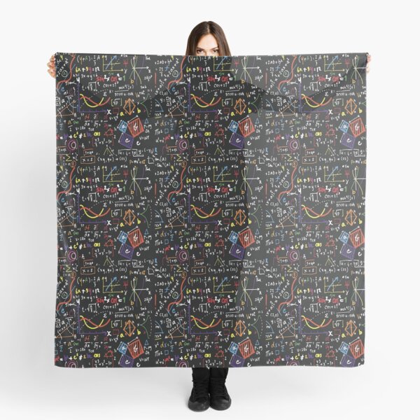 Maths Equations Scarf