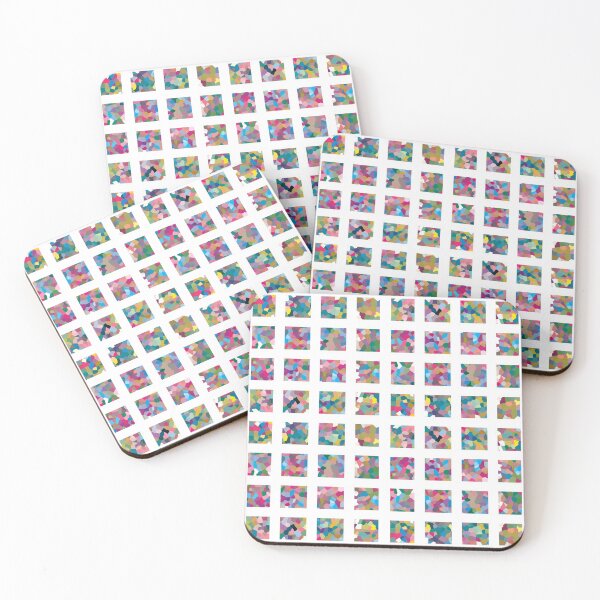 Item preview, Colorful grid designed and sold by smadarlom.