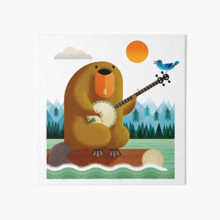 Item preview, Beaver and Bluebird designed and sold by gklucas.