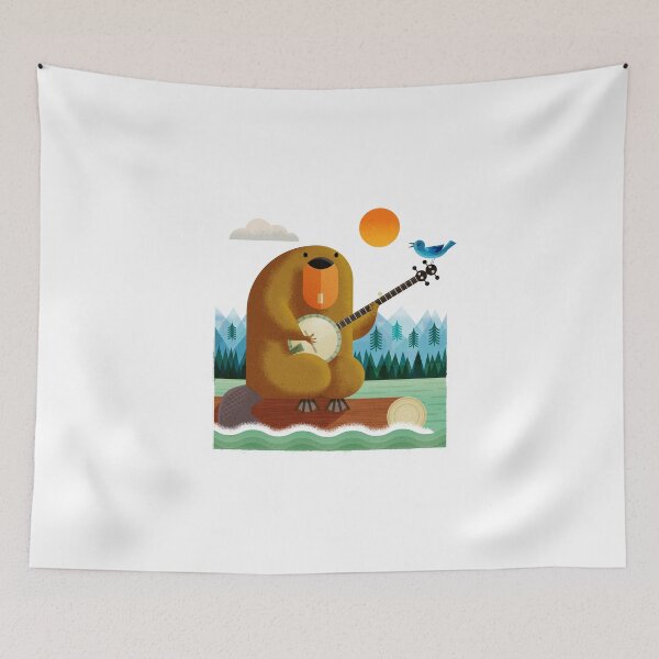 Item preview, Beaver and Bluebird designed and sold by gklucas.