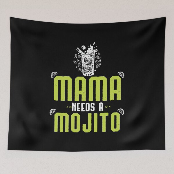 Item preview, Mama Needs A Mojito Mother's Day Gift designed and sold by haselshirt.