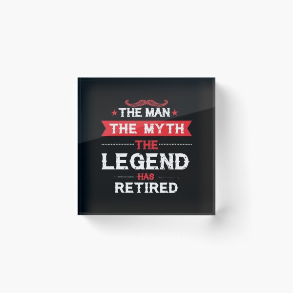Item preview, Retired Legend Consultancy Fee Retirement Gift designed and sold by haselshirt.