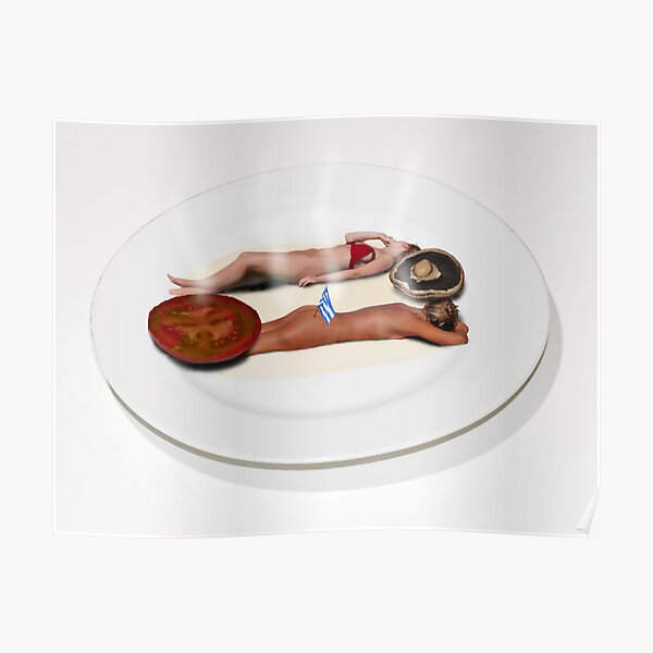 A Plate of Girls Poster