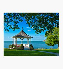 Niagara River Gazebo Photographic Print