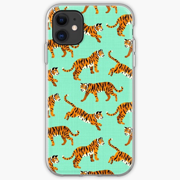 Bengal Tigers - Mint iPhone Soft Case