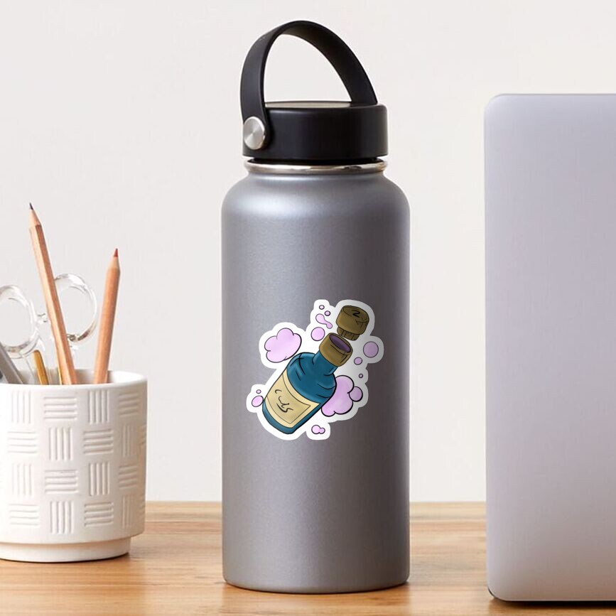 Dead By Daylight The Clowns Bottle Sticker By Skllfullyawful Redbubble