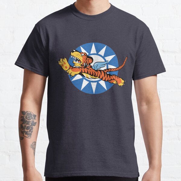 Flying Tigers Retro Squadrons Insignia Classic T-Shirt