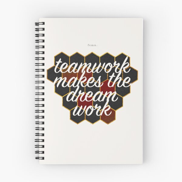 Item preview, [ femn. ] Teamwork Makes The Dream Work  - Inspirational Quotes designed and sold by Miscellaneous Co..