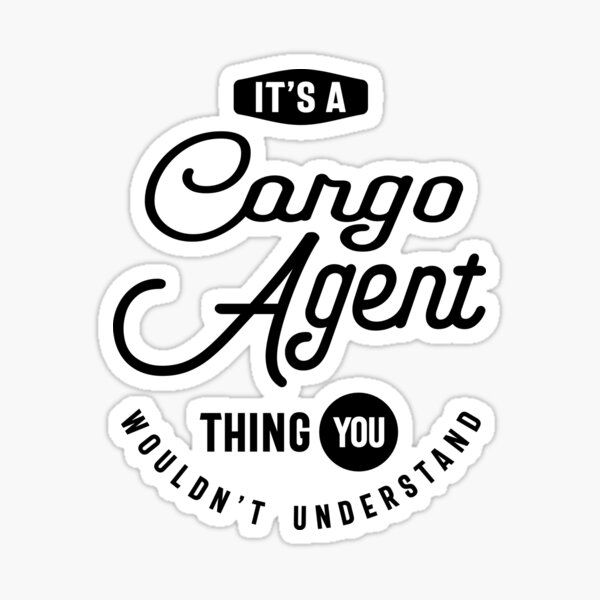 Item preview, Cargo Agent Work Job Title Gift designed and sold by cidolopez.