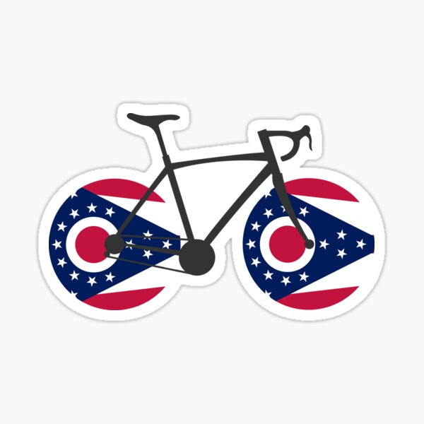 Item preview, Ohio Flag Cycling designed and sold by Esskay Designs.