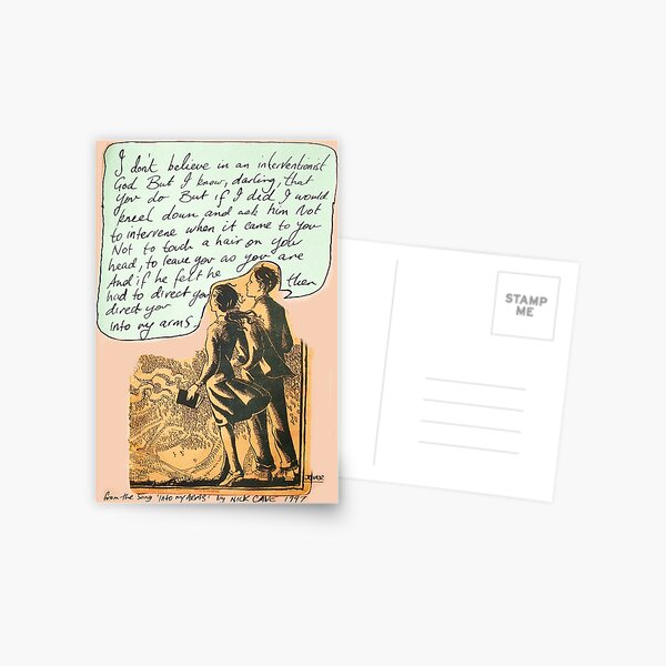into my arms Postcard