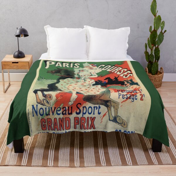 Item preview, Paris horse races belle époque advert Jules Chéret designed and sold by aapshop.