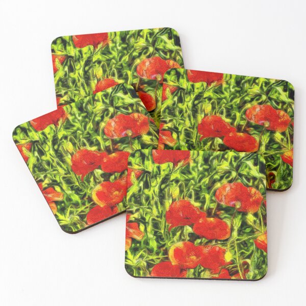 Artikelvorschau, Mohn Van Gogh entworfen und verkauft von Londonimages.