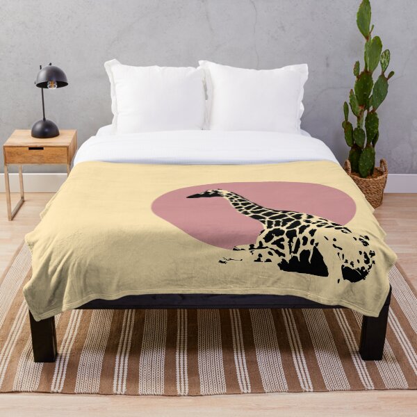 Item preview, Giraffe in the setting sun designed and sold by cglightNingART.