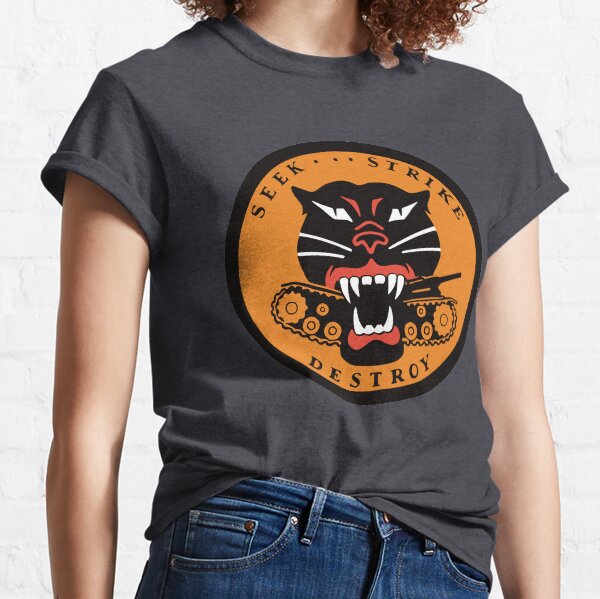 Tank Destroyer Panther Hellcat Patch Classic T-Shirt