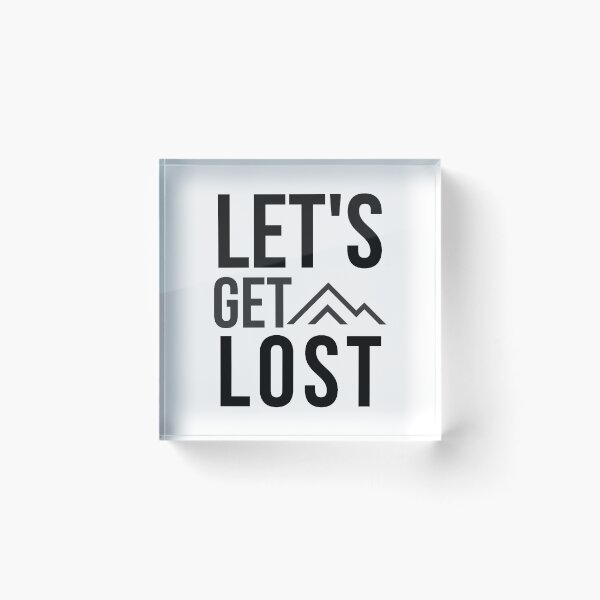 Item preview, Let's Get Lost - in mountains designed and sold by RIVEofficial.