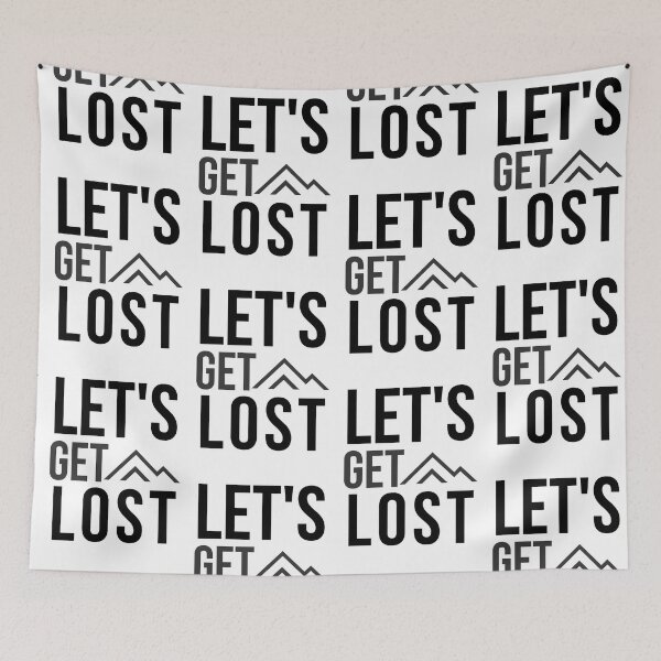 Item preview, Let's Get Lost - in mountains designed and sold by RIVEofficial.