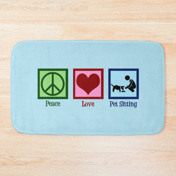Item preview, Peace Love Pet Sitting designed and sold by Epic Love Designs.