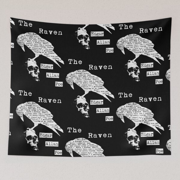 Item preview, Edgar Allan Poe The Raven Poem designed and sold by Rebel Misfits.