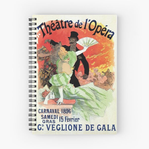 Item preview, Paris Carnival 1896 Opera Theatre advert, Jules Chéret designed and sold by aapshop.