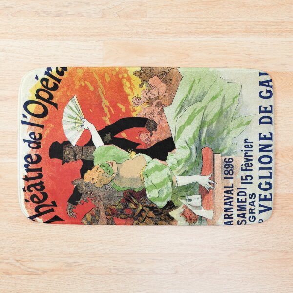 Item preview, Paris Carnival 1896 Opera Theatre advert, Jules Chéret designed and sold by aapshop.