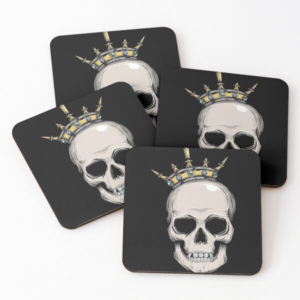 Item preview, Skull King Head With Crown designed and sold by shop4fun.