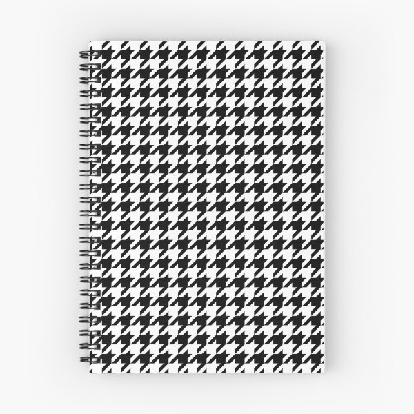 Item preview, Black and White Houndstooth Pattern designed and sold by HomeLivingCo.