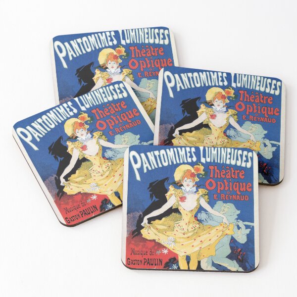 Item preview, Vintage film history French art nouveau Jules Cheret designed and sold by aapshop.