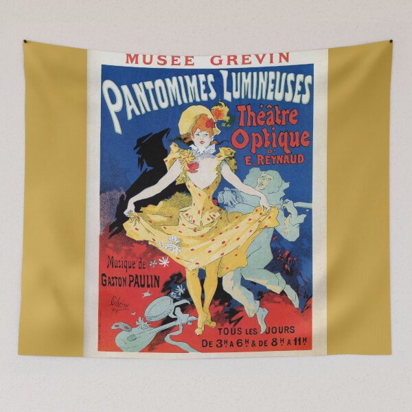 Item preview, Vintage film history French art nouveau Jules Cheret designed and sold by aapshop.