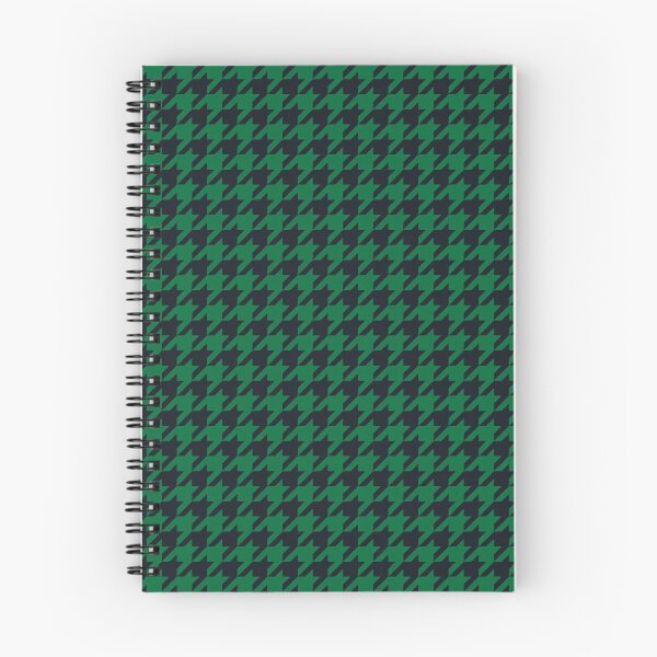 Item preview, Dark Green and Black Houndstooth Pattern designed and sold by HomeLivingCo.