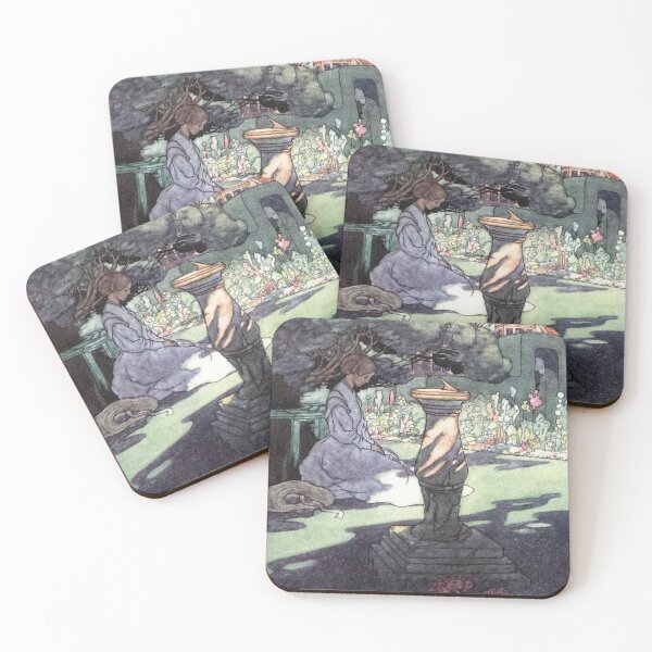 Item preview, The Sundial by Charles Robinson designed and sold by vintage-art.