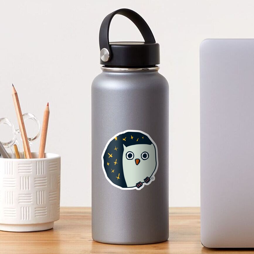 Owl Stars Sticker