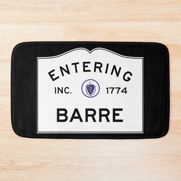Item preview, Entering Barre Massachusetts - Commonwealth of Massachusetts Road Sign  designed and sold by NewNomads.
