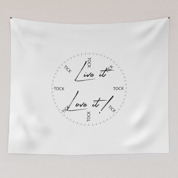Item preview, LIVE IT. LOVE IT! designed and sold by Hares & Critters.