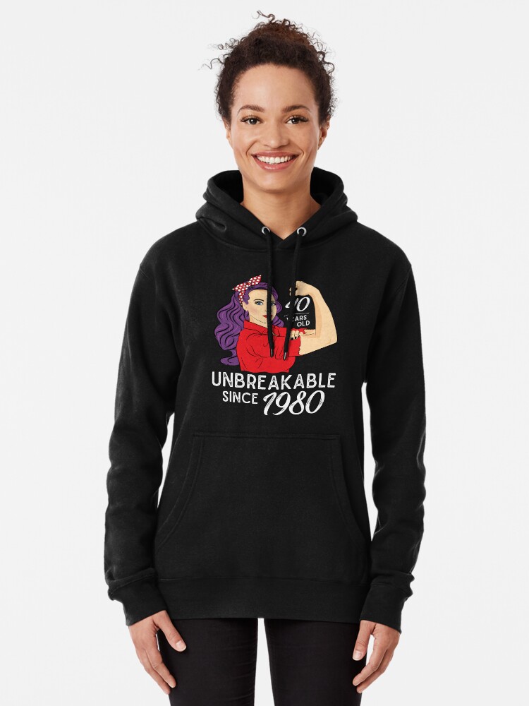 Vintage Made In 1980 40th Birthday 40 Years Old Cassette T-Shirt Sweatshirt Hoodie Tank Top For Men Women Kids