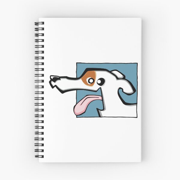 Item preview, Greyhound - White and Fawn (Face) WHITE BG designed and sold by TheChicken.